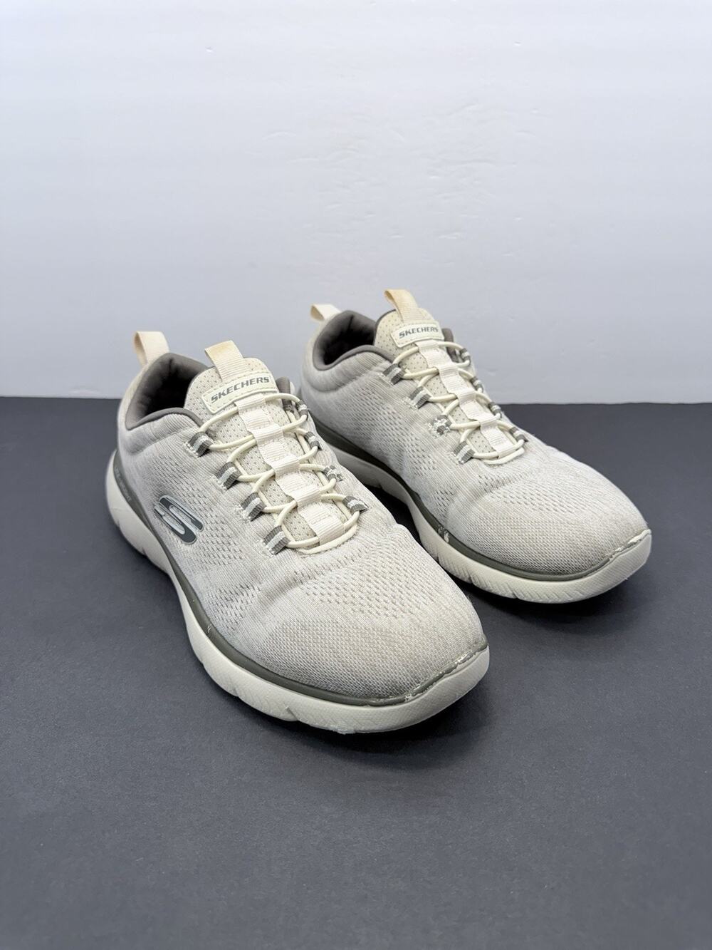 Skechers Men Summits Louvin Taupe Athletic Comfort Walking Shoes Size 9 232186